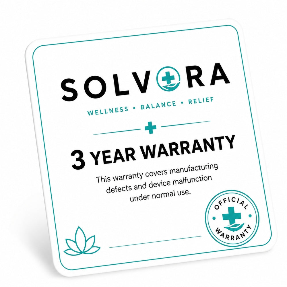 3 Year Warranty